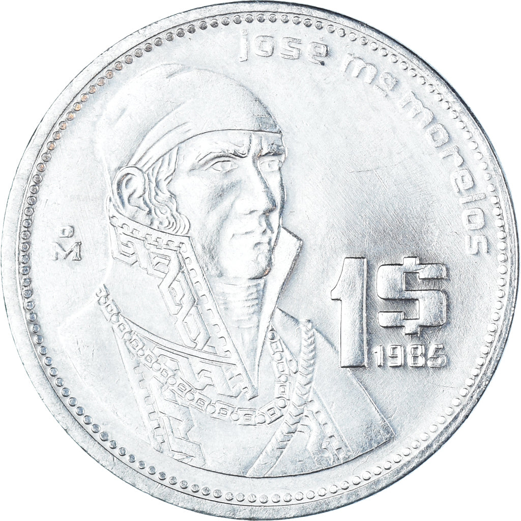 Moneta, Mexico, Peso, 1985