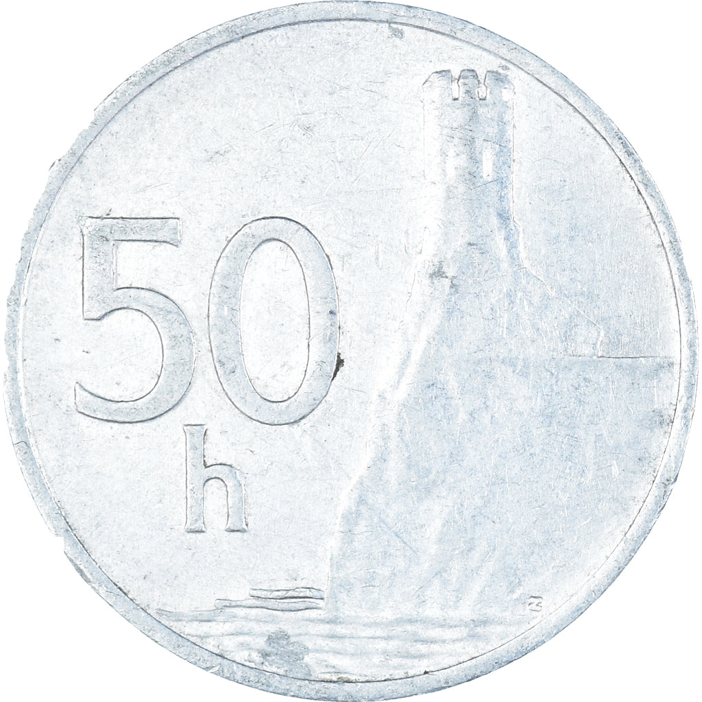 Moneta, Slovacchia, 50 Halierov, 1993