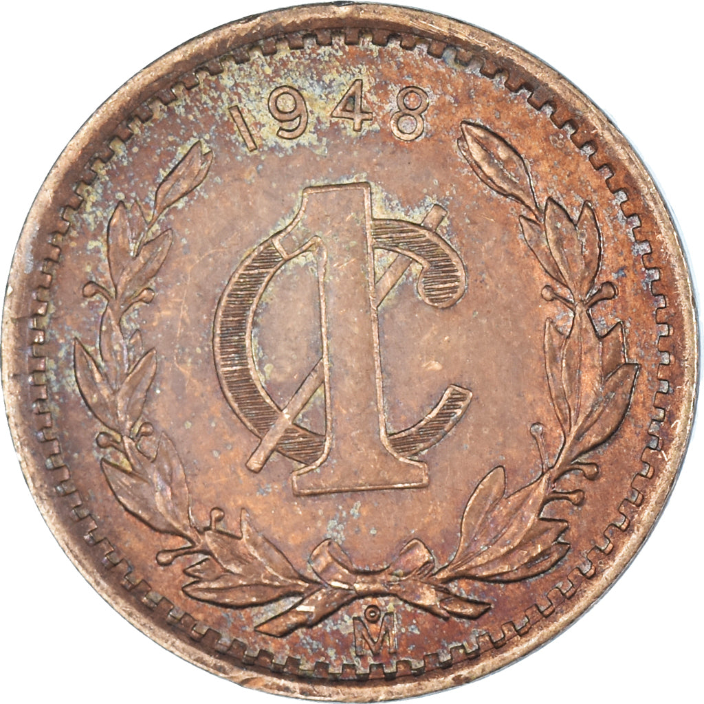 Moneda, México, Centavo, 1948