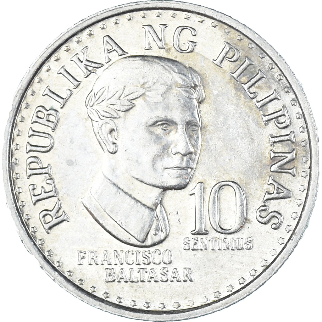 Monnaie, Philippines, 10 Sentimos, 1977