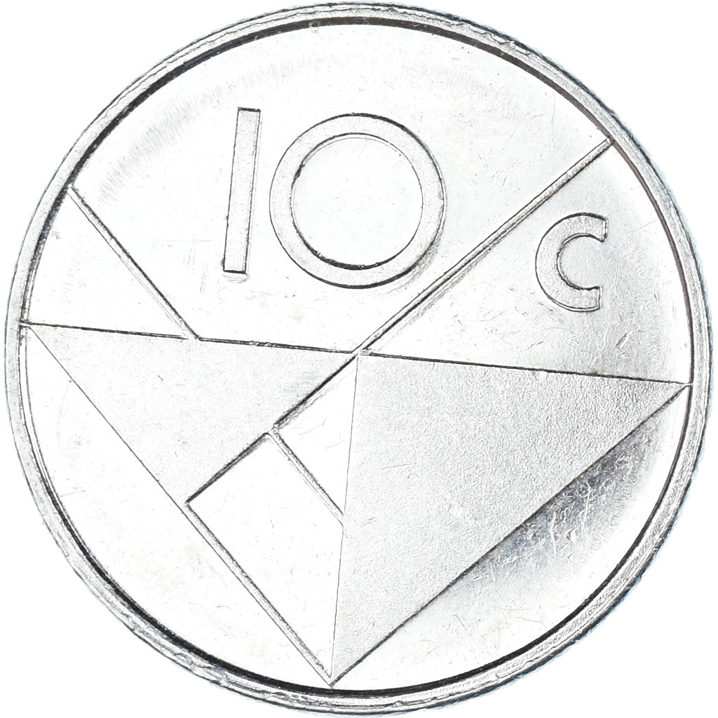 Moeda, Aruba, 10 Cents, 1995
