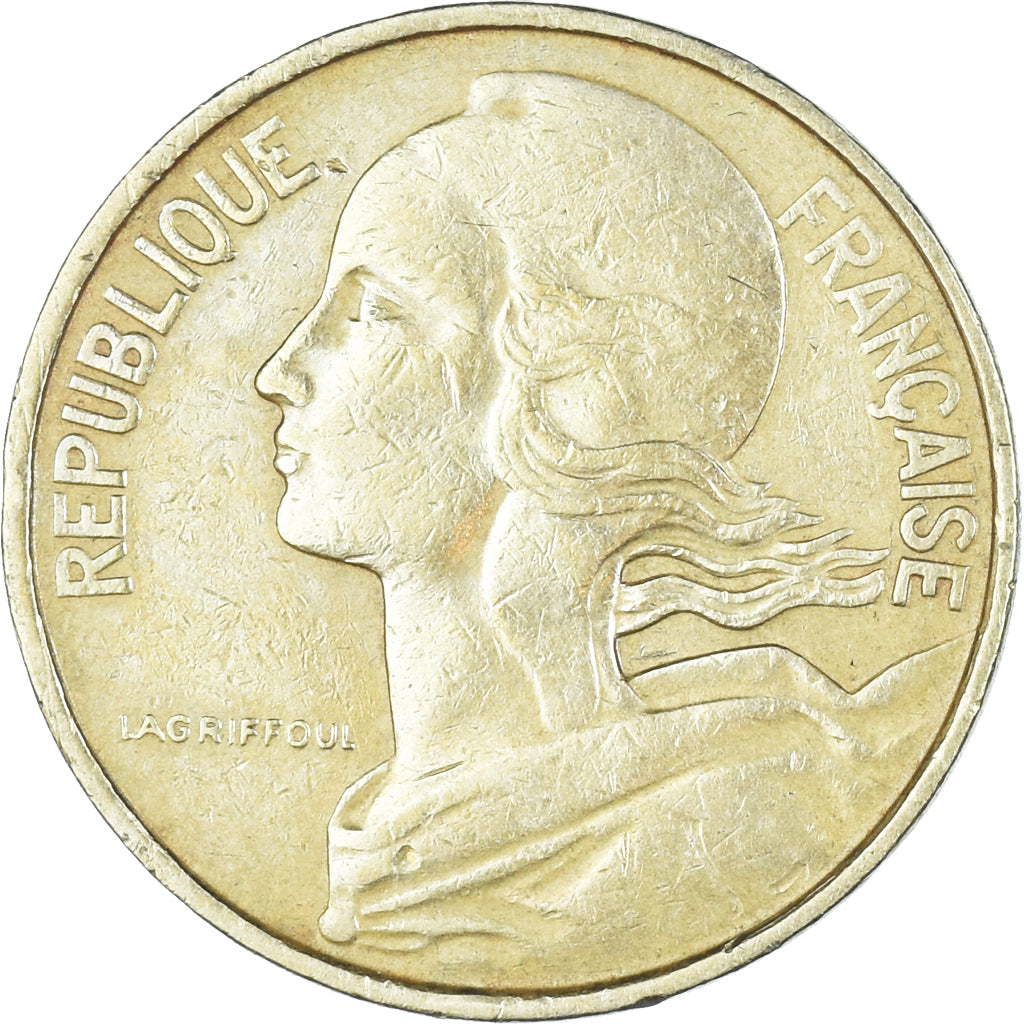 Moneta, Francia, 10 Centimes, 1966