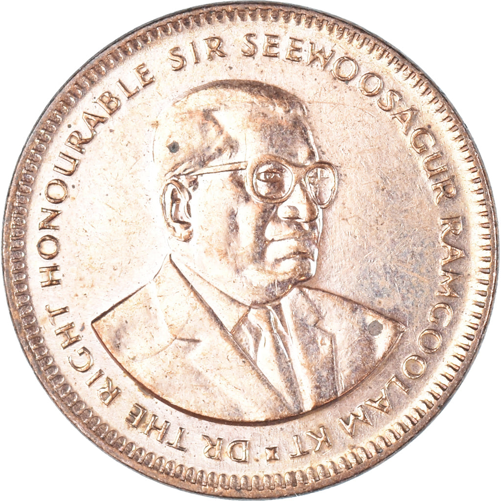 Moneta, Mauritius, 5 Cents, 1991
