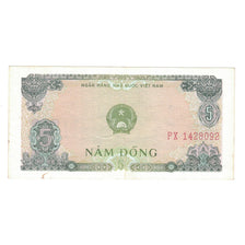 Banknote, Vietnam, 5 D<ox>ng, 1976, KM:81b, AU(50-53)