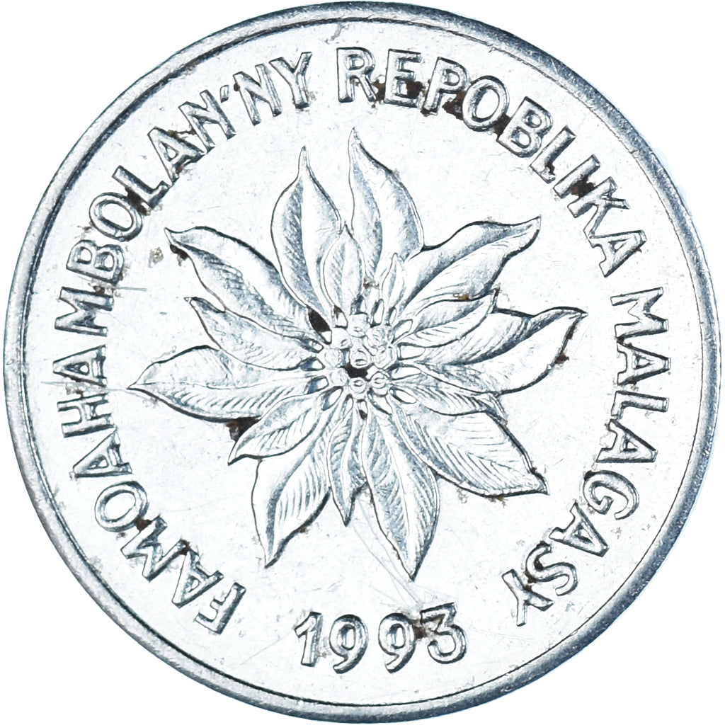 Moneta, Madagascar, Franc, 1993