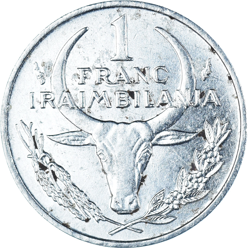 Moneta, Madagascar, Franc, 1993
