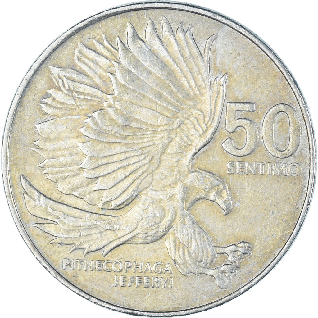 Moneta, Filippine, 50 Sentimos, 1984