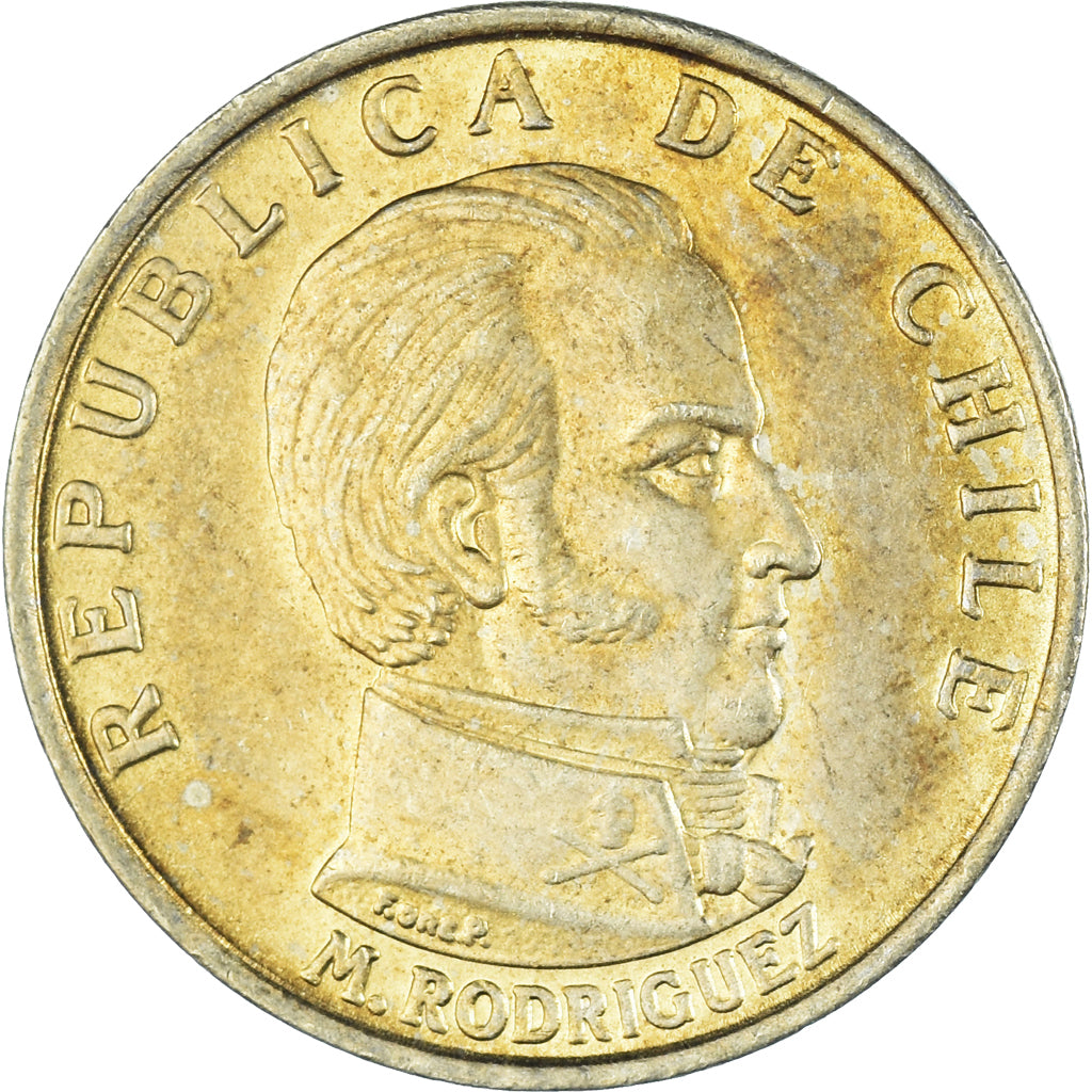 Coin, Chile, 50 Centesimos, 1971