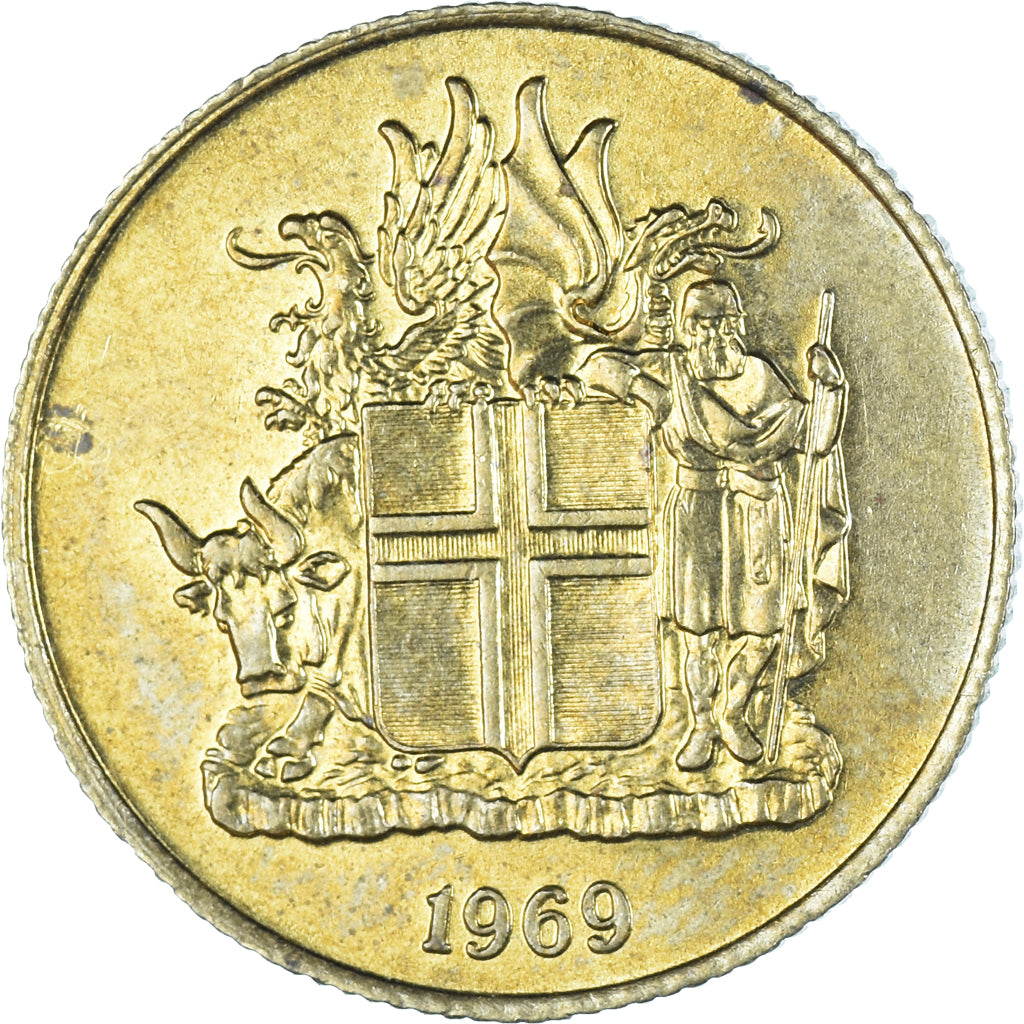 Munten, IJsland, Krona, 1969