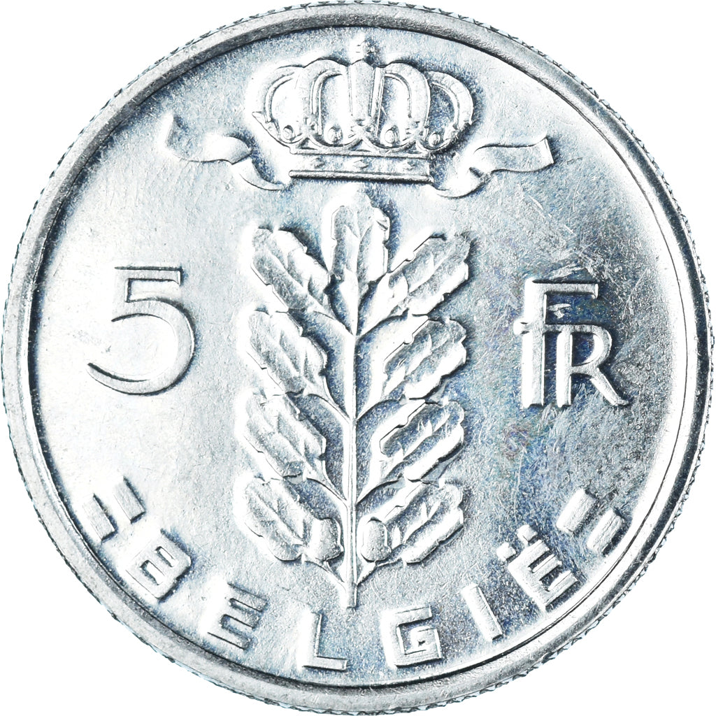 Moneta, Belgia, 5 Francs, 5 Frank, 1979