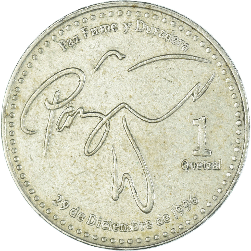 Moneda, Guatemala, Quetzal, 2001