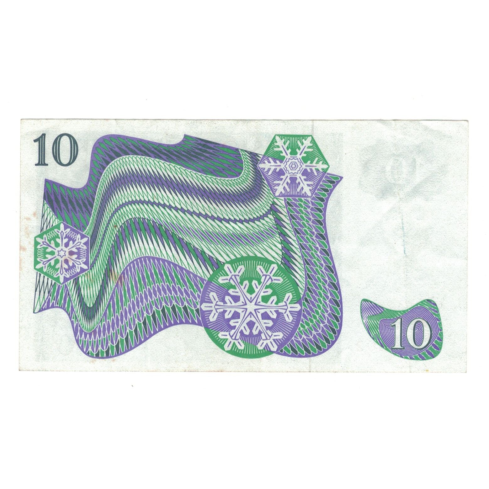 Billet, Suède, 10 Kronor, 1990, KM:52e, TTB