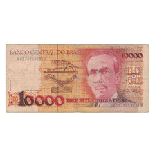 Banknote, Brazil, 10,000 Cruzados, Undated (1989), KM:215a, VF(20-25)