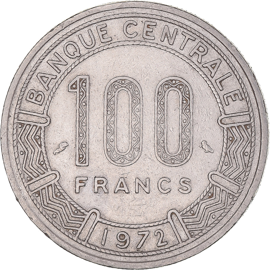 Moneta, Kamerun, 100 Francs, 1972