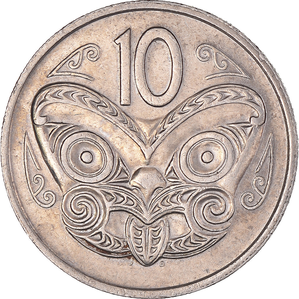 Moneta, Nowa Zelandia, 10 Cents, 1977