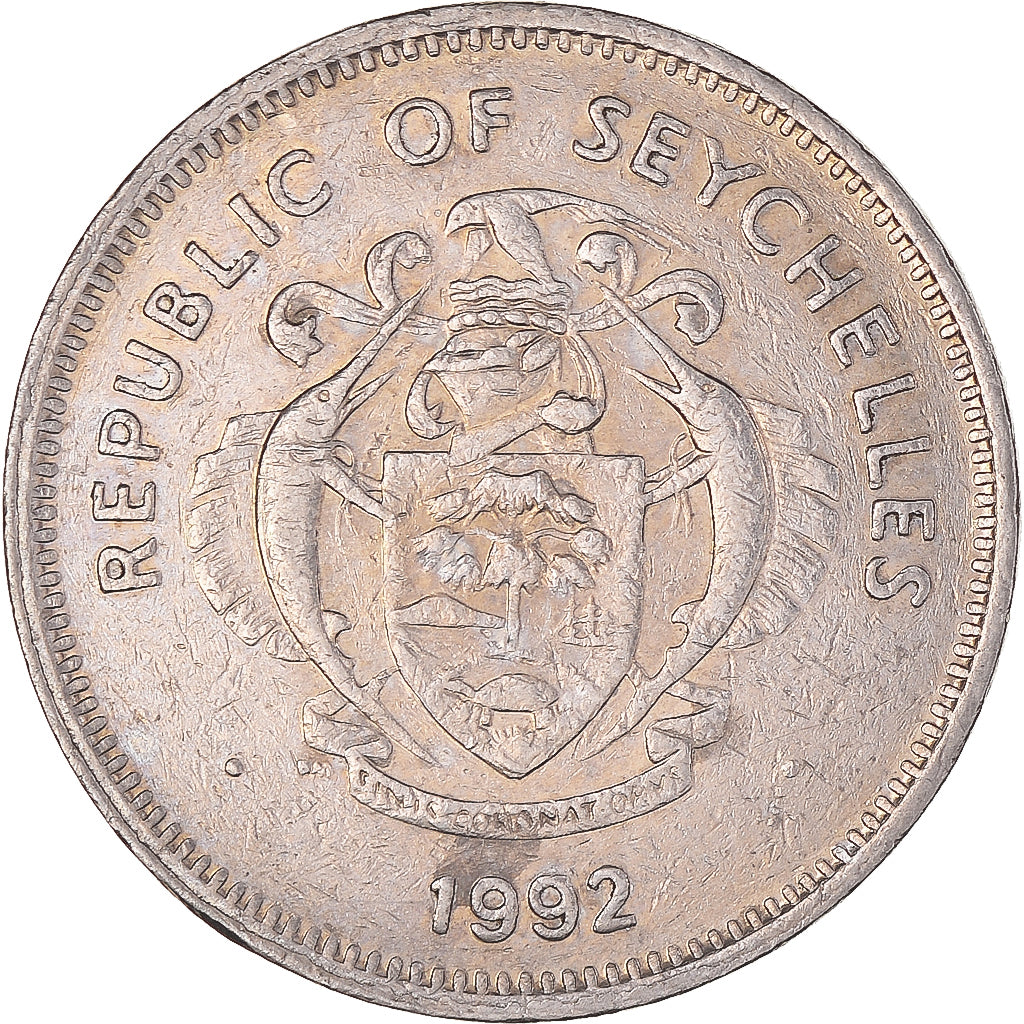 Monnaie, Seychelles, Rupee, 1992