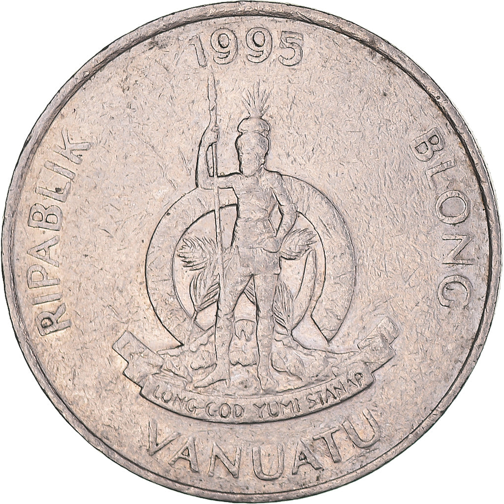 Monnaie, Vanuatu, 10 Vatu, 1995