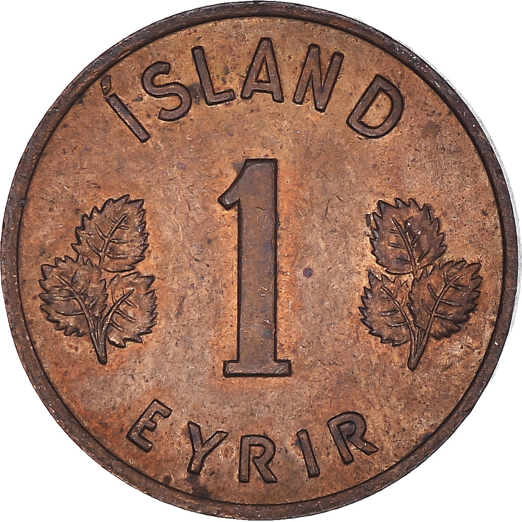 Monnaie, Islande, Eyrir, 1956