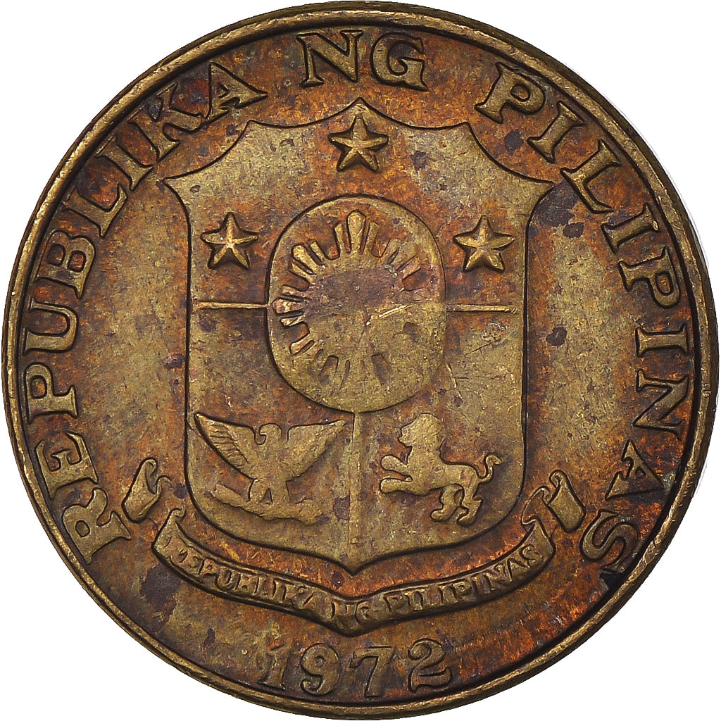 Munten, Fillipijnen, 5 Sentimos, 1972