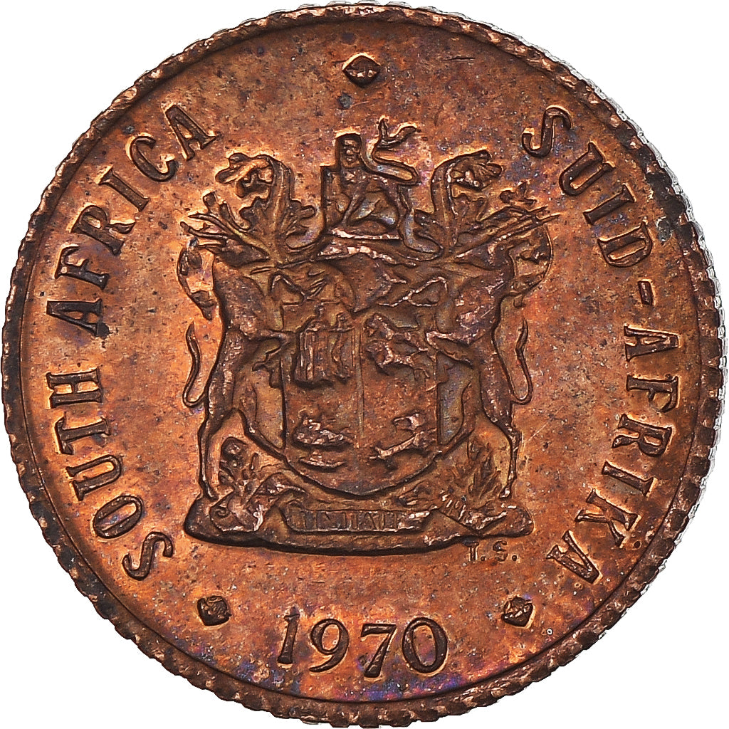 Moneta, Południowa Afryka, 1/2 Cent, 1970