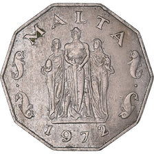Coin, Malta, 50 Cents, 1972