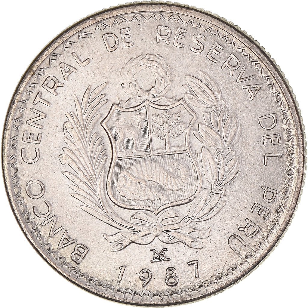Moneta, Peru, 5 Intis, 1987