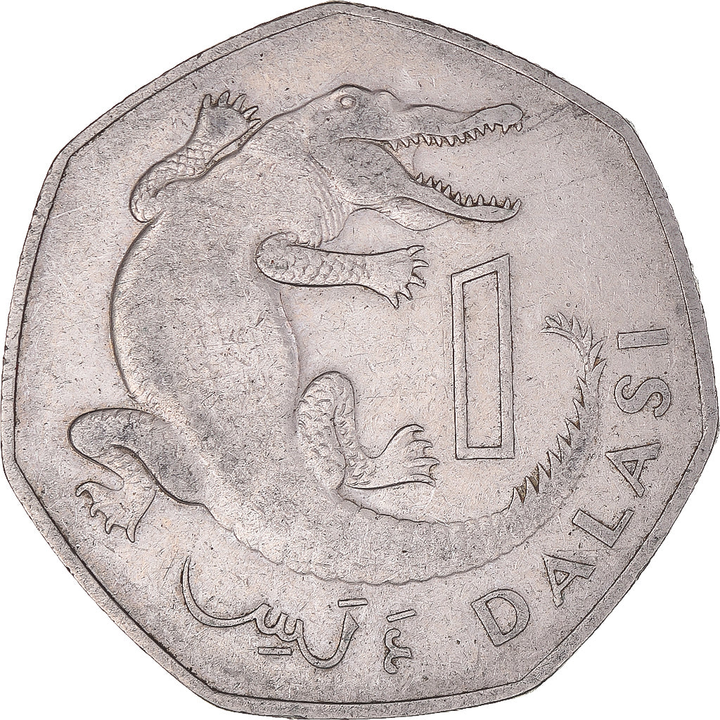 Coin, Gambia, Dalasi, 1987