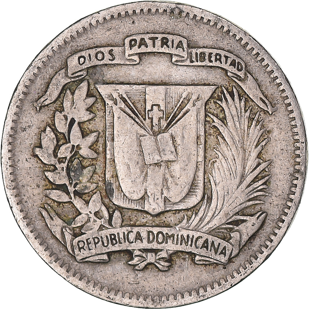 Moneta, Republika Dominikany, 10 Centavos, 1967