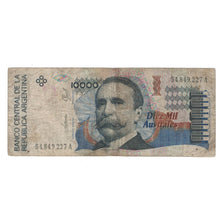 Billete, 10,000 Australes, Argentina, KM:334a, RC