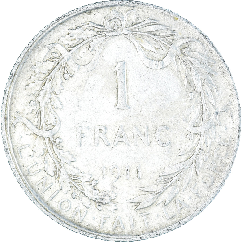Munten, België, Franc, 1911