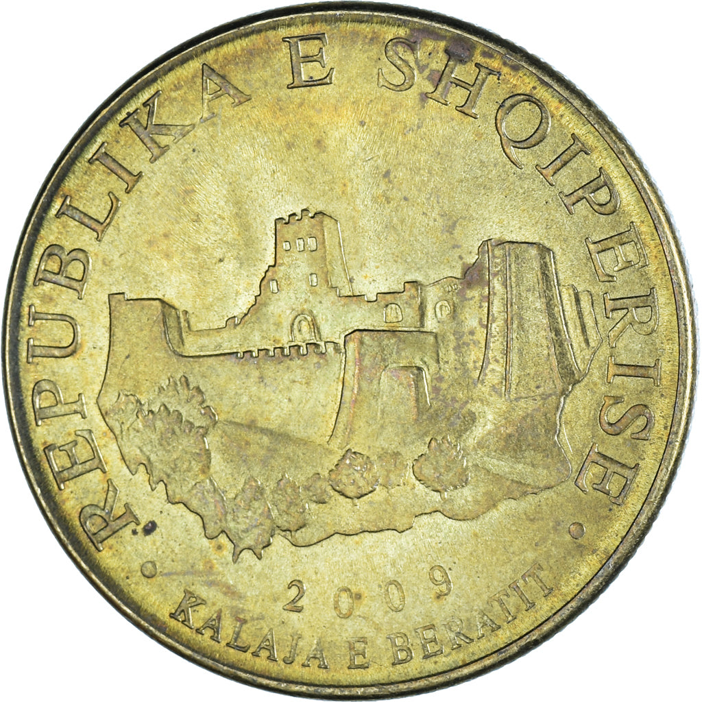 Monnaie, Albanie, 10 Lekë, 2009