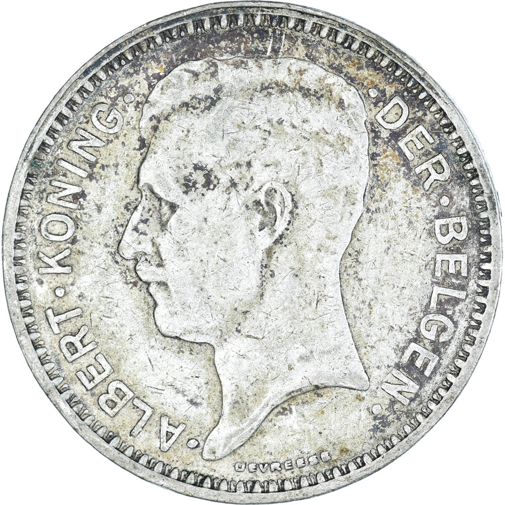 Coin, Belgium, 20 Francs, 20 Frank, 1934