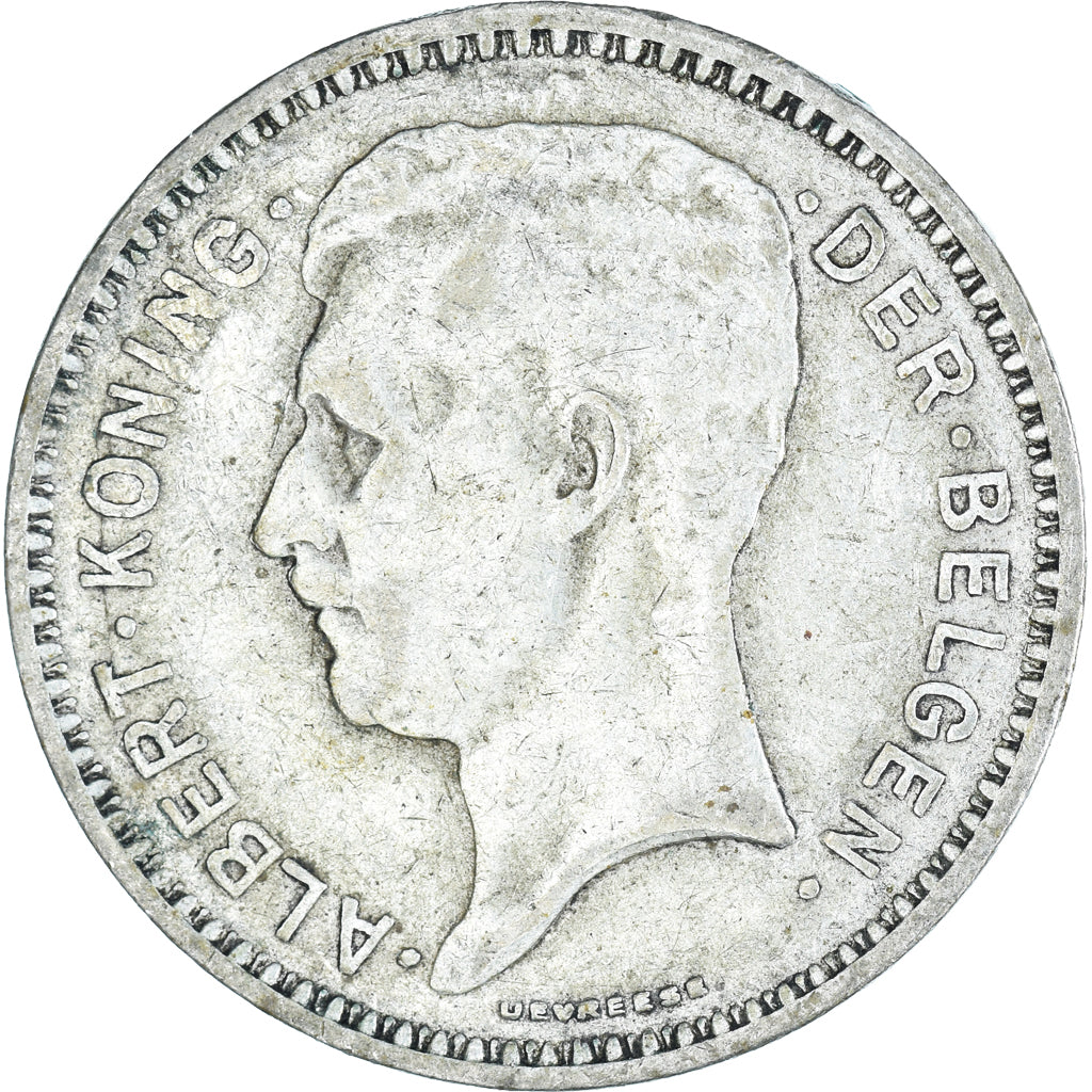 Coin, Belgium, 20 Francs, 20 Frank, 1934