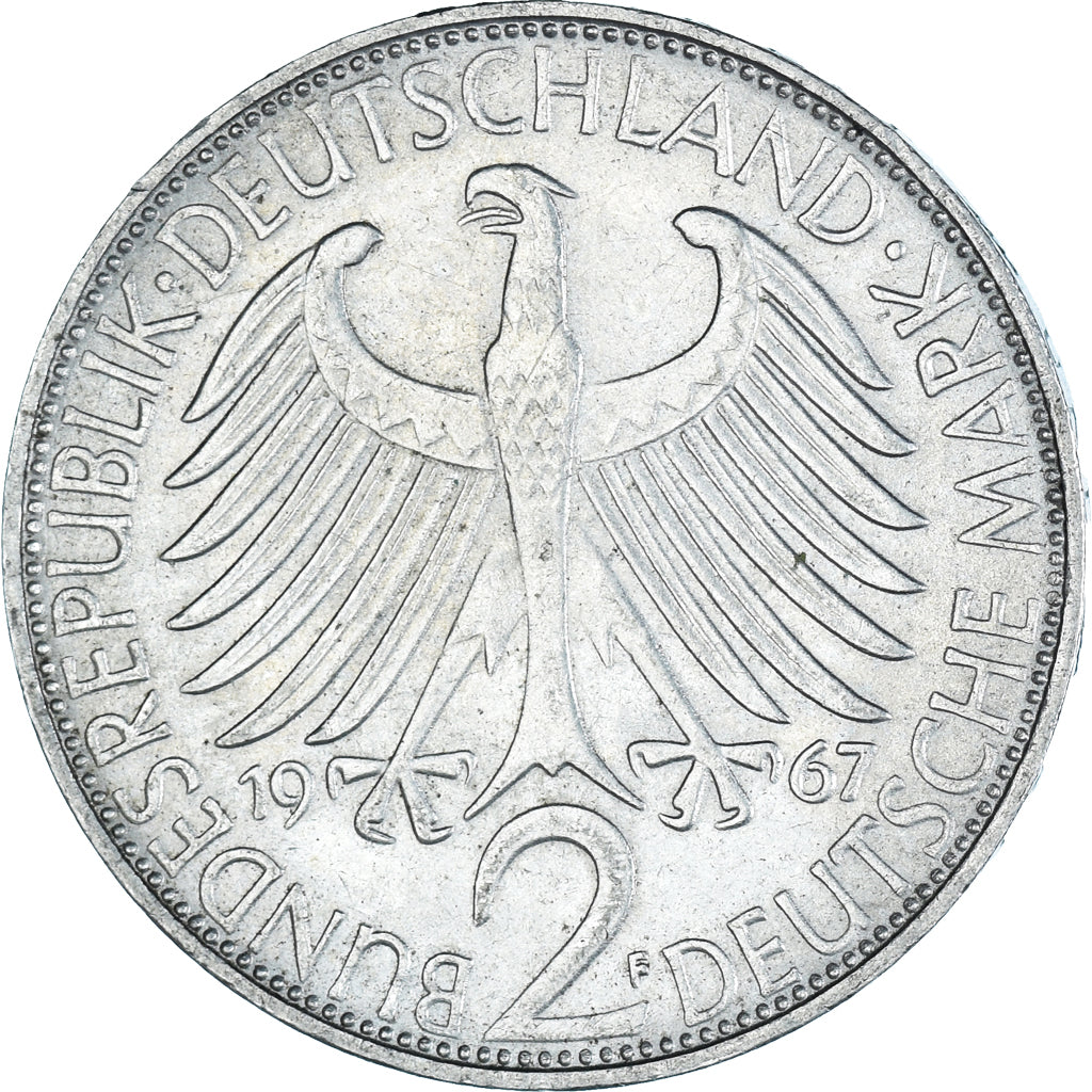 Coin, Germany, 2 Mark, 1967