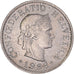 Moneda, Suiza, 5 Rappen, 1968