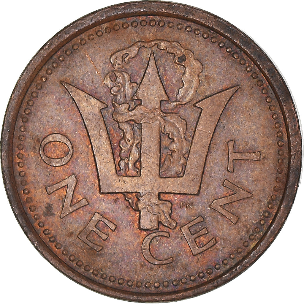 Moeda, Barbados, Cent, 1985