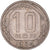 Moeda, Rússia, 10 Kopeks, 1954