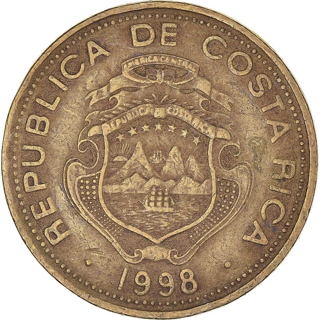 Coin, Costa Rica, 100 Colones, 1998