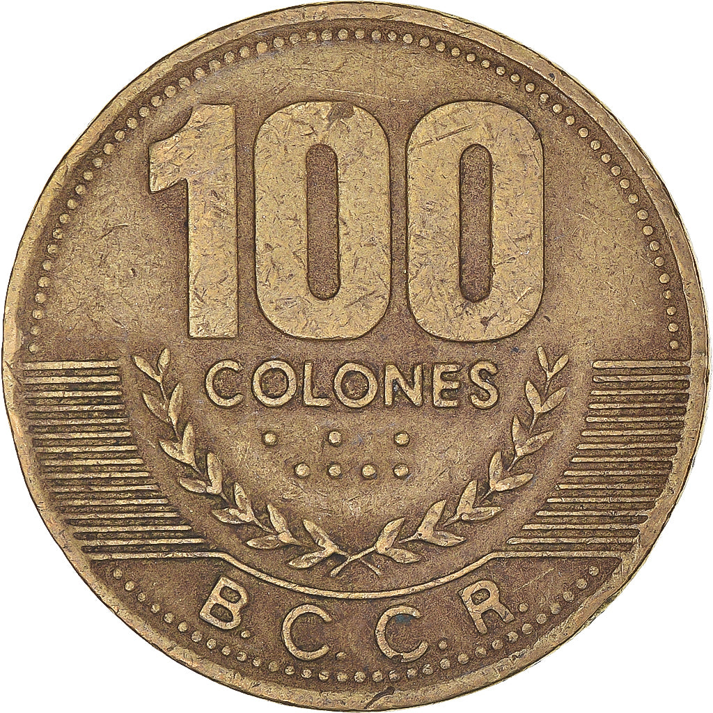 Coin, Costa Rica, 100 Colones, 1998