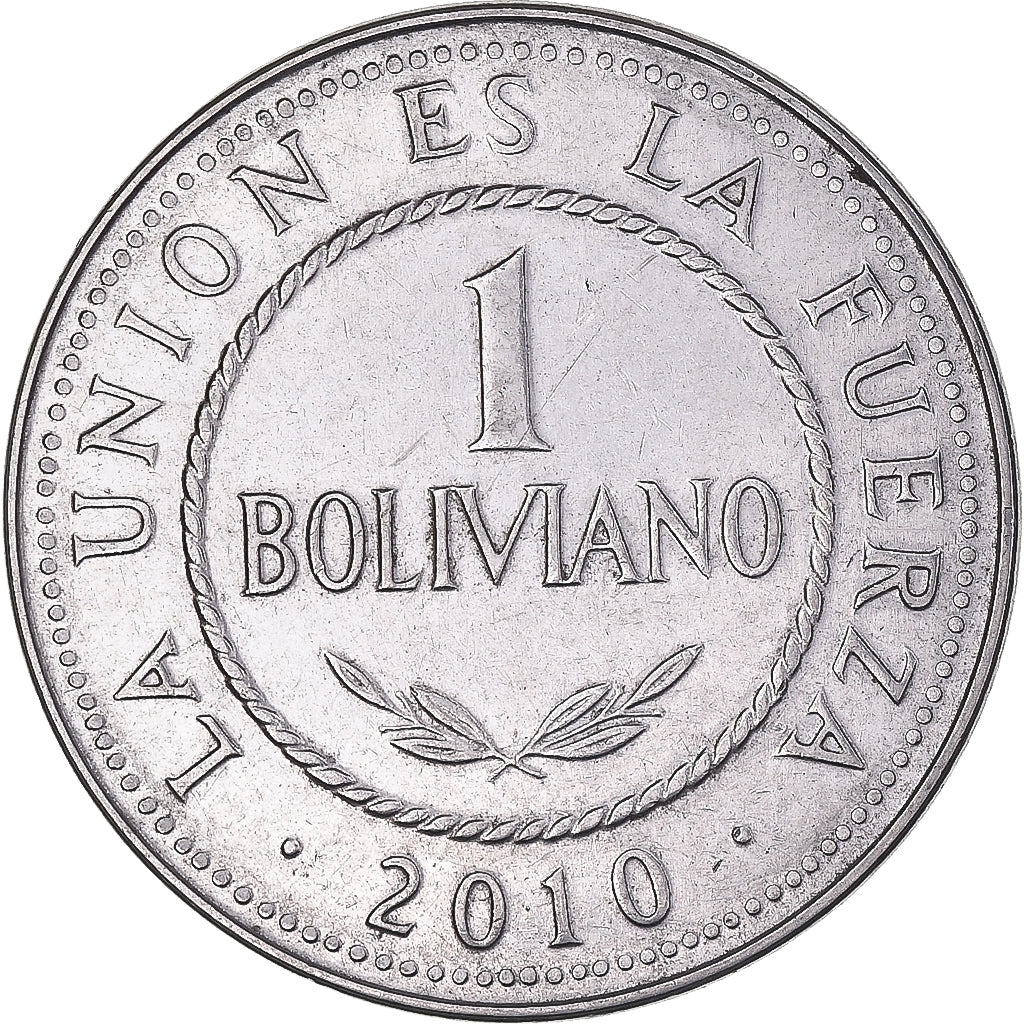 Moneda, Bolivia, Boliviano, 2010