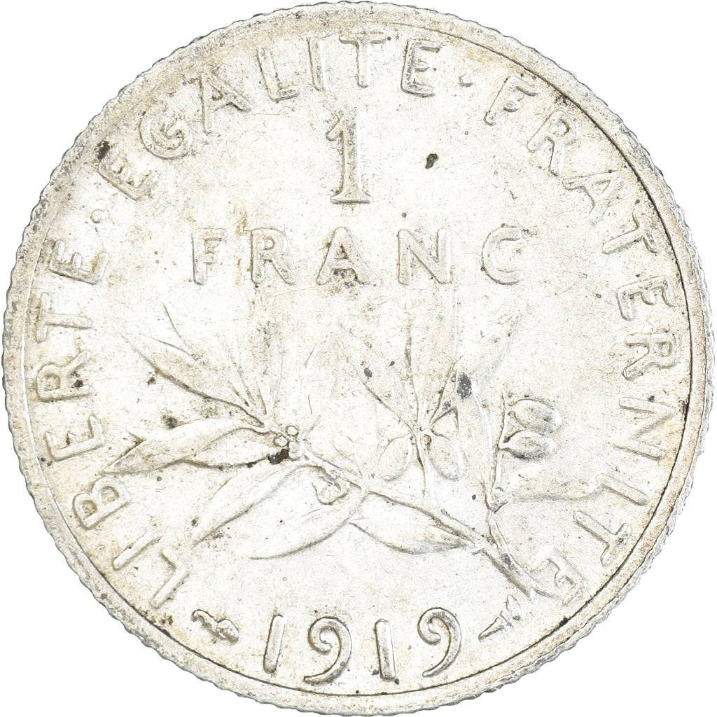 Moneta, Francja, Franc, 1919