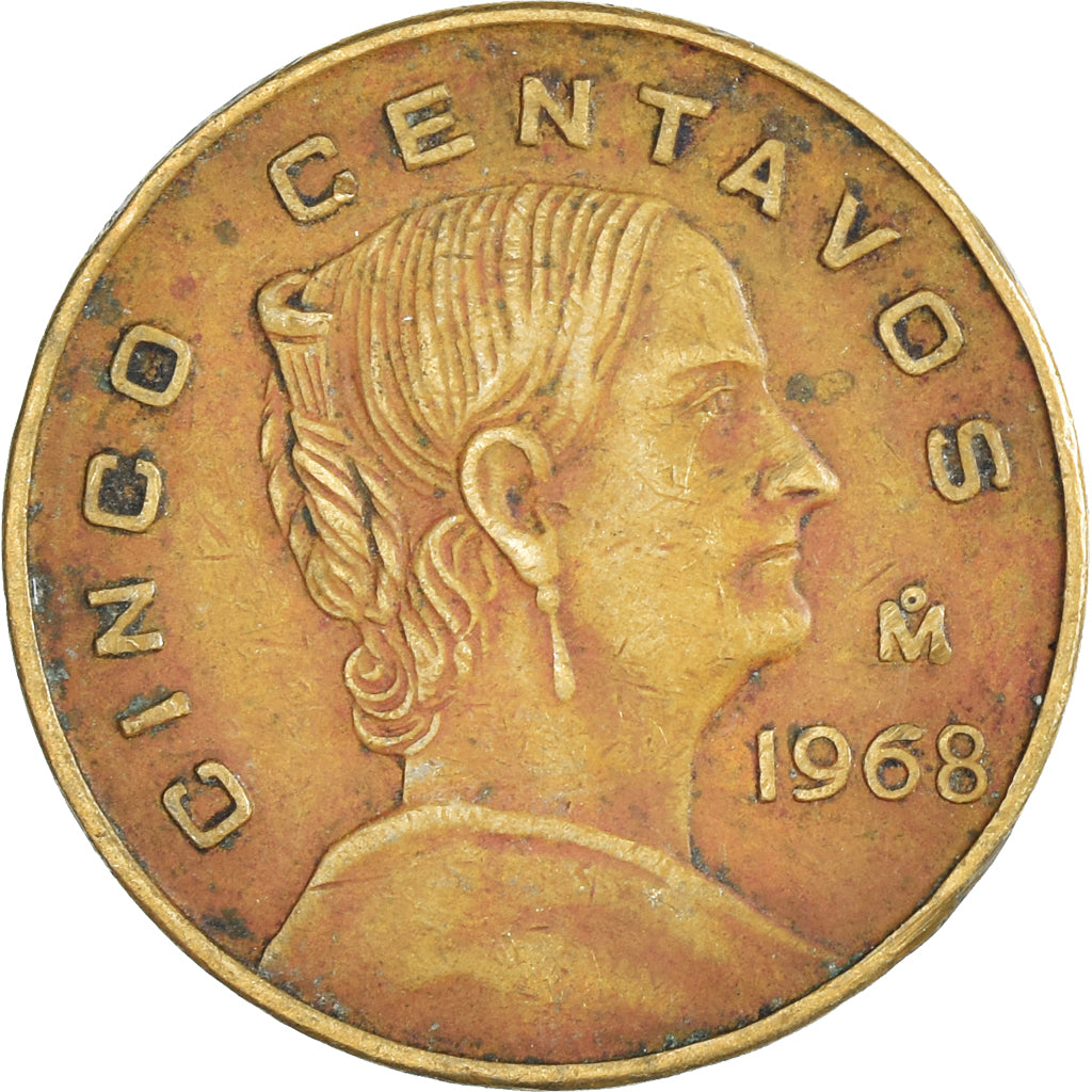 Munten, Mexico, 50 Centavos, 1968