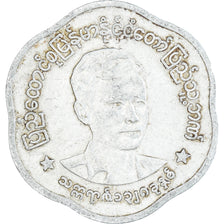 Monnaie, Myanmar, 25 Pyas, 1966