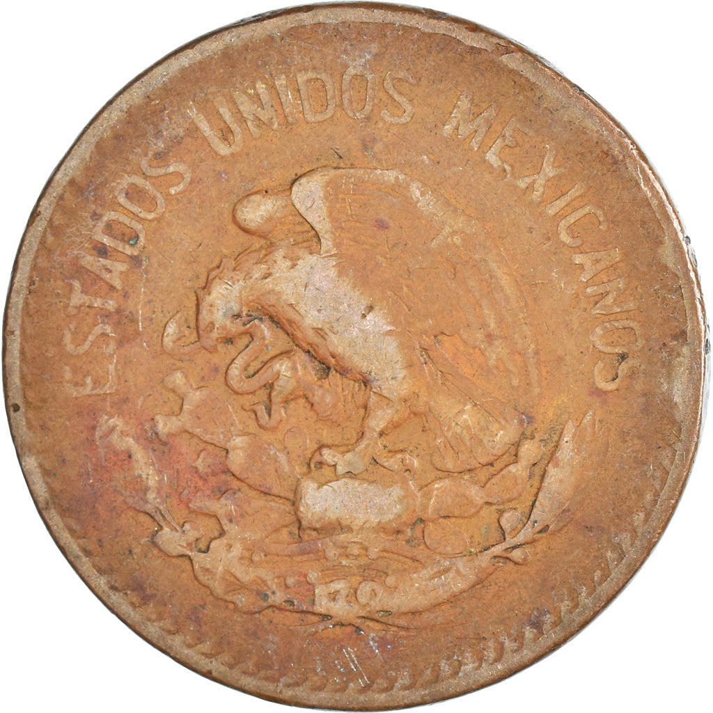 Moneda, México, 20 Centavos, 1944