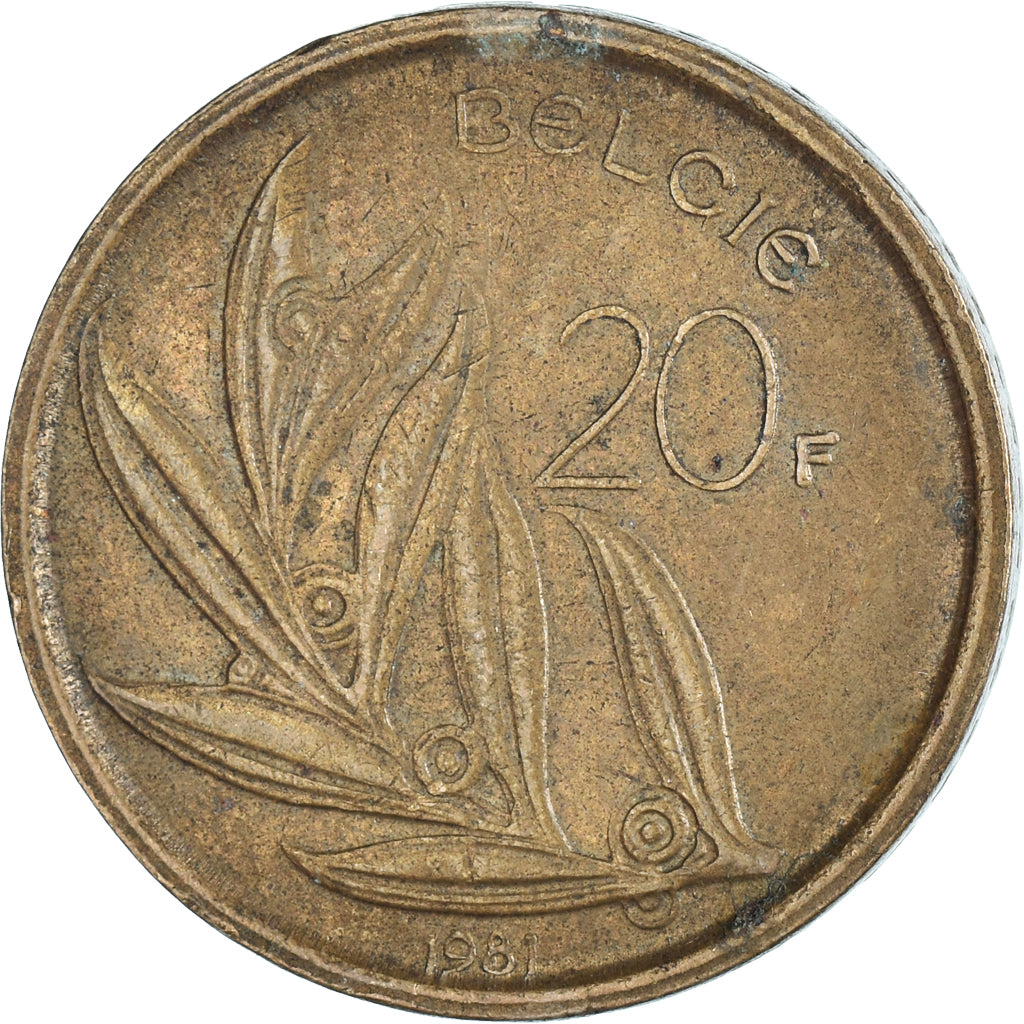 Moneta, Belgia, 20 Francs, 20 Frank, 1951
