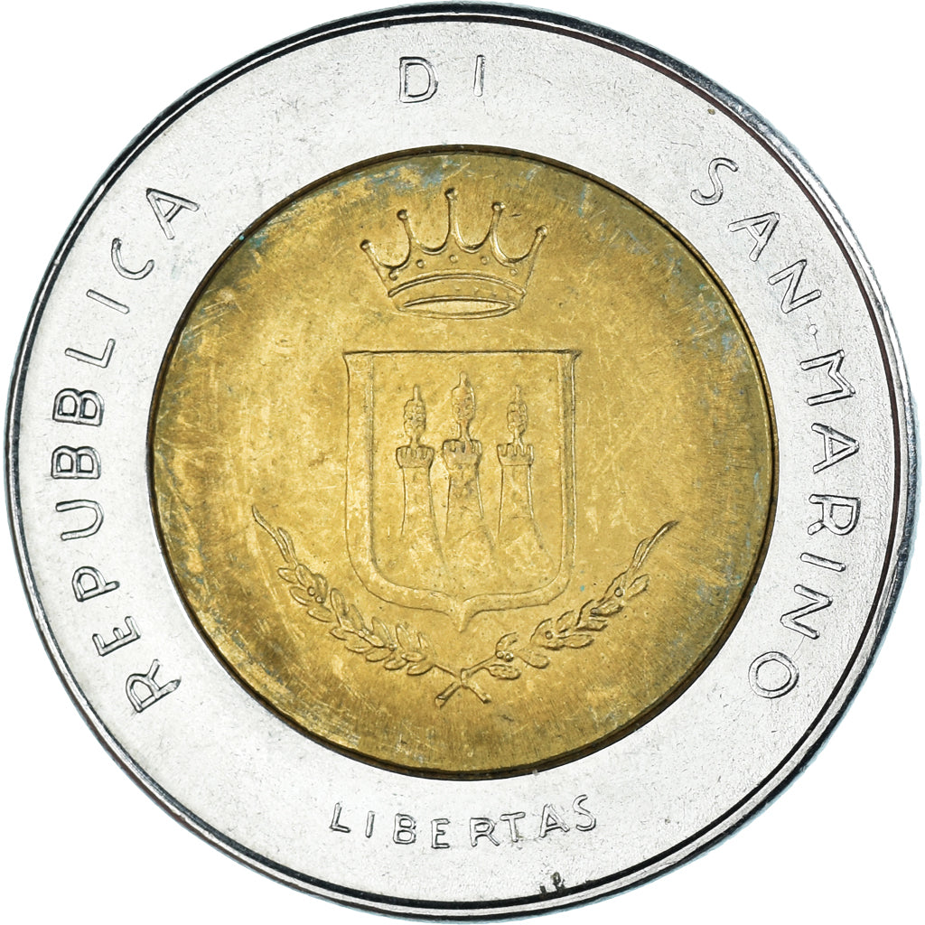 Münze, San Marino, 500 Lire, 1983