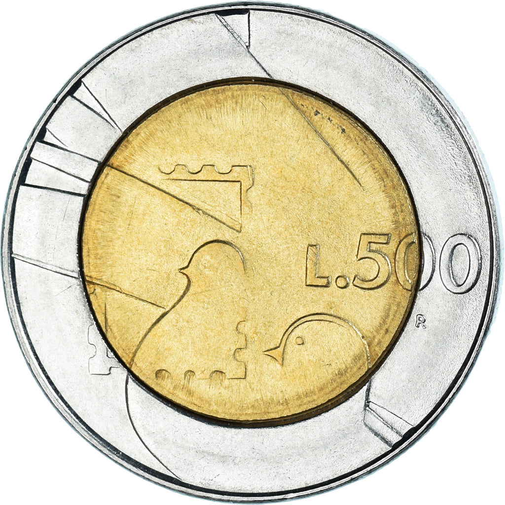 Münze, San Marino, 500 Lire, 1990