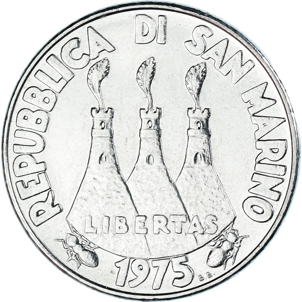 Münze, San Marino, 50 Lire, 1975