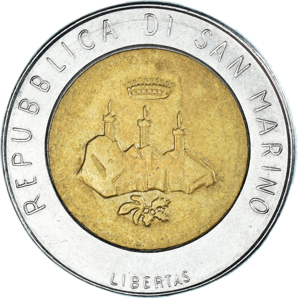 Moneta, San Marino, 500 Lire, 1986