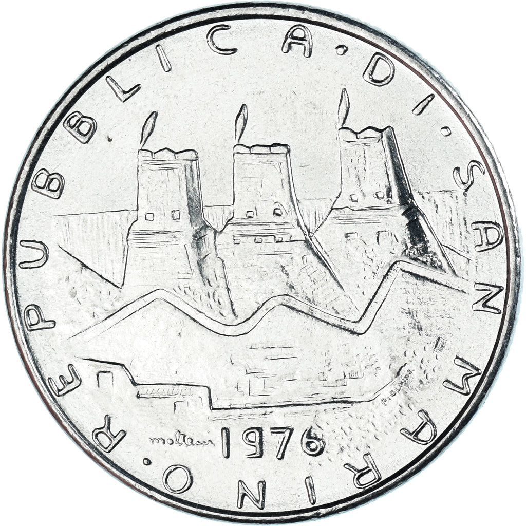 Moneta, San Marino, 100 Lire, 1976